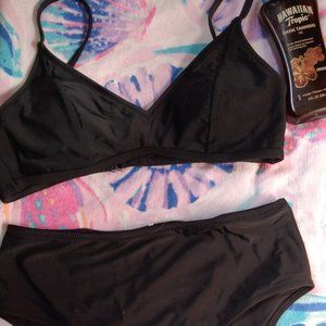 Cupshe Black Bikini